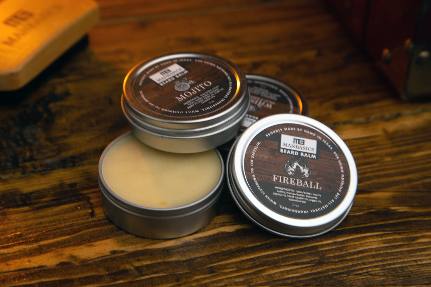 All-Natural Beard Balms