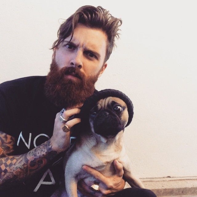 OF BEARDS AND MEN  AND DOGS