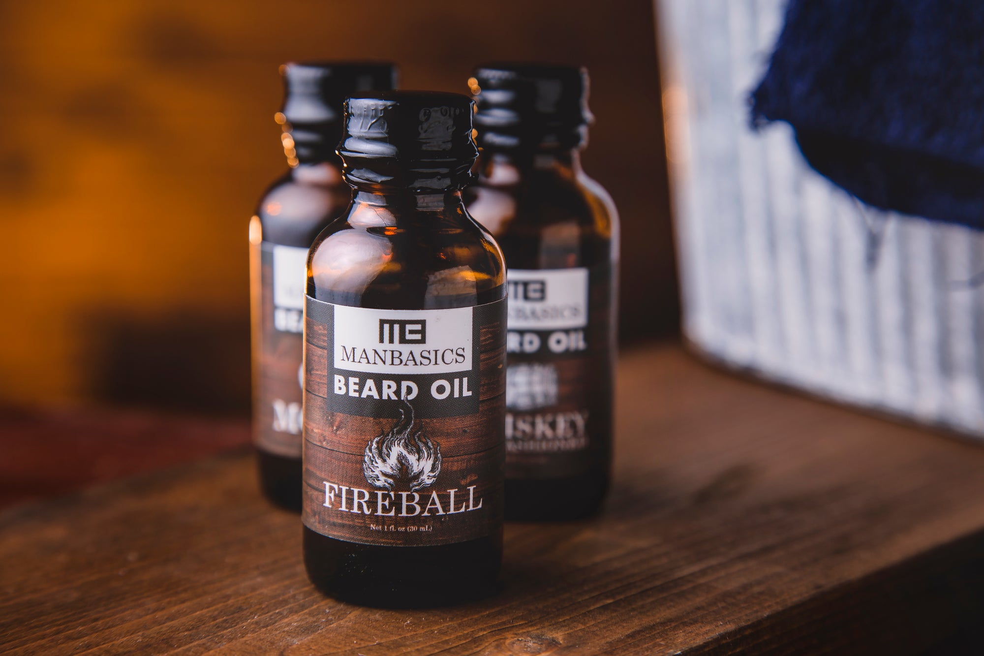 All-natural beard oils from ManBasics