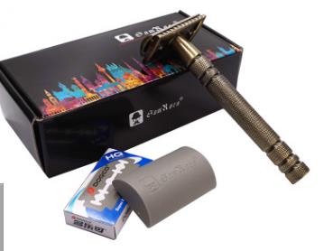 Pure Copper Double Edge Safety Razor from ManBasics