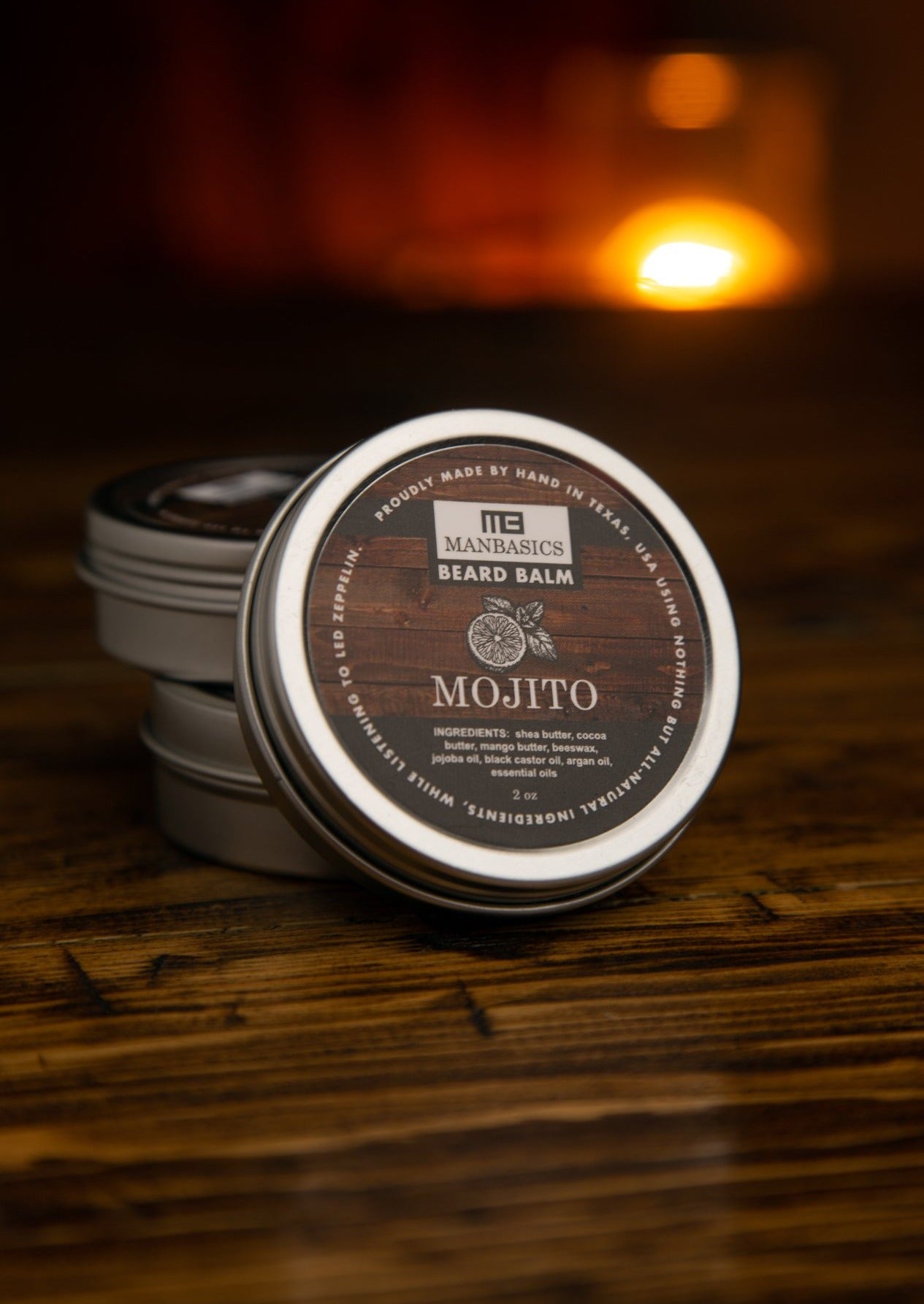 ManBasics All-Natural Beard Balm - Mojito Blend