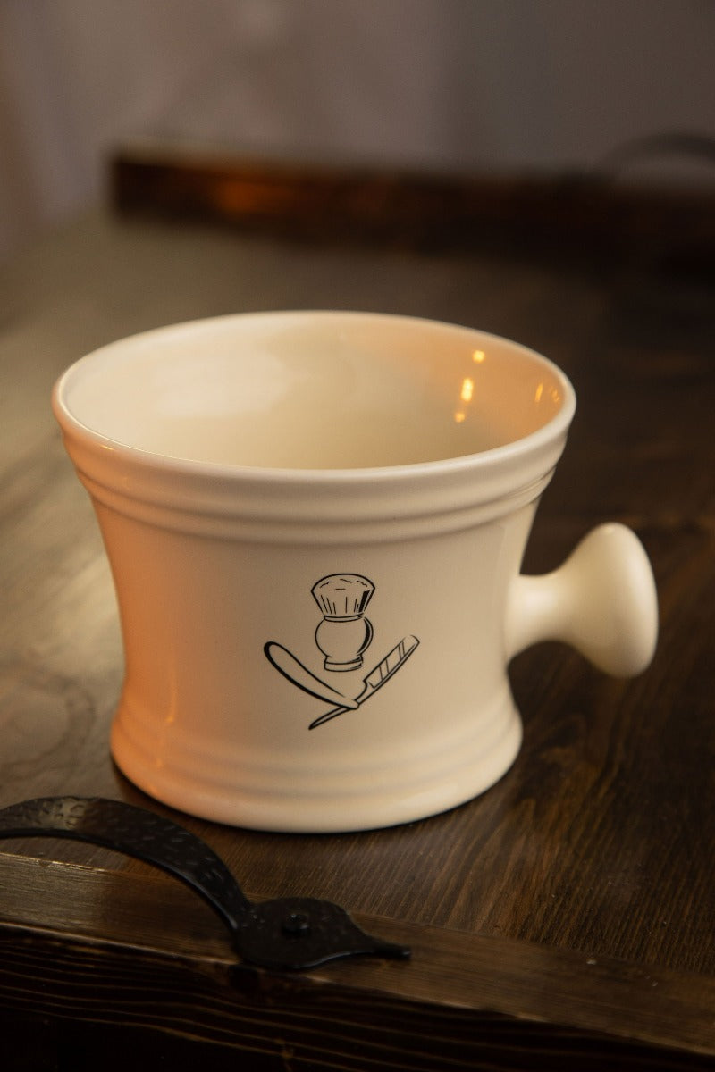 ManBasics Cool Ceramic Shaving Mug